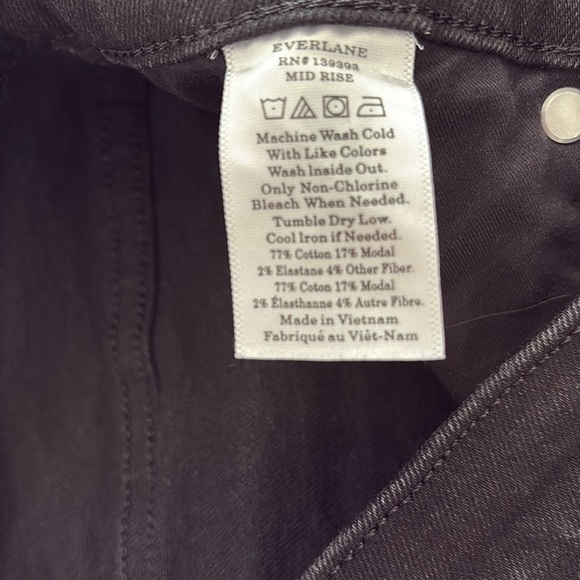 Everlane Mid Rise Skinny - Picture 7 of 7